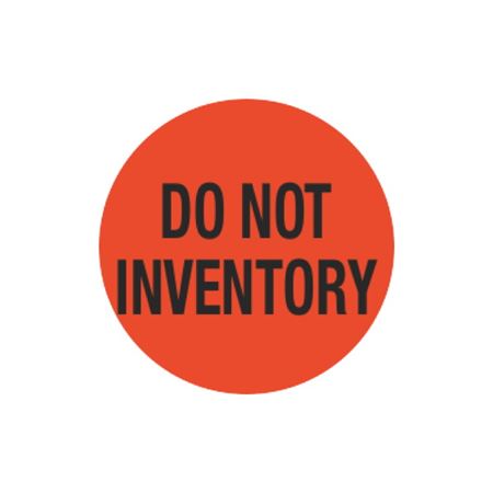 Do Not Inventory - Inventory Label