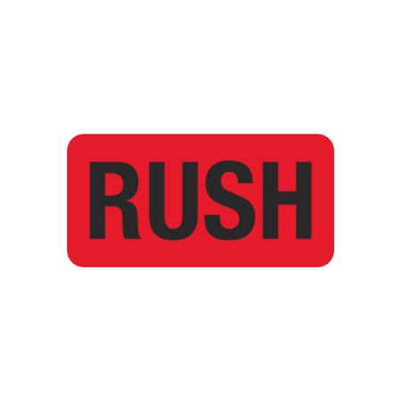 Pre-Printed Hot Strips - Rush - 1 x 2