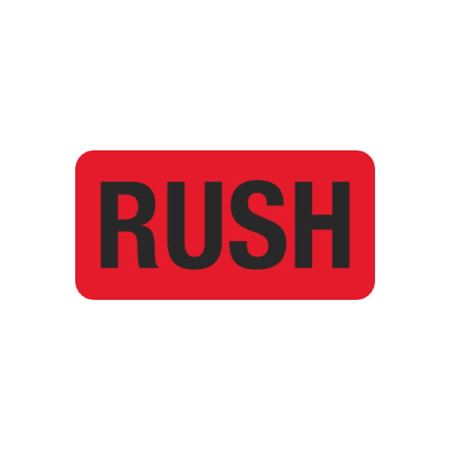 Pre-Printed Hot Strips - Rush - 1 x 2