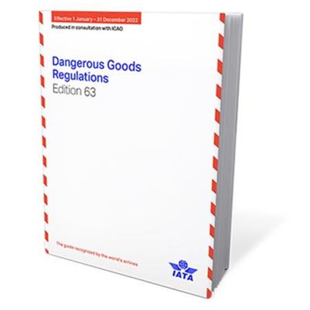 2022 IATA Dangerous Goods Regulations Standard Bound Book