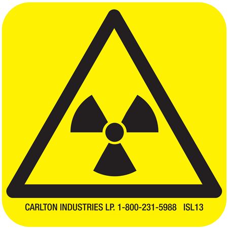 International Symbol Sign - Radioactive Material