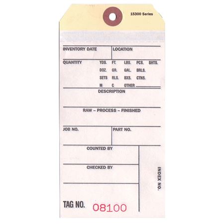 Inventory Tags - Style IT-2A