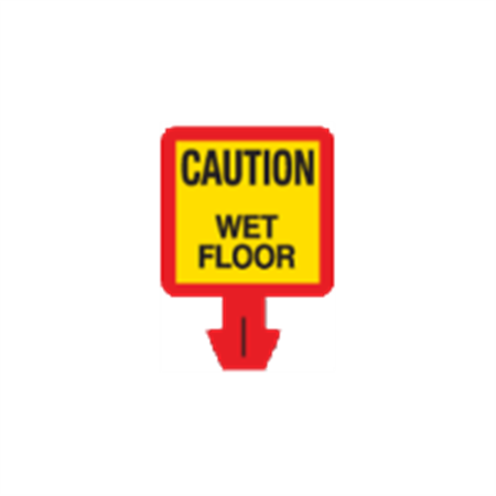 Caution - Wet Floor Warning Decal
