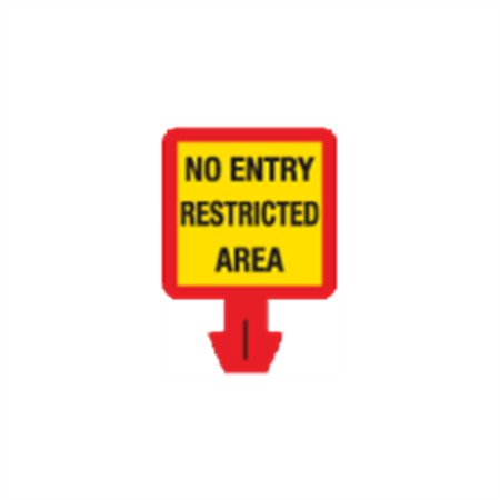 No Entry - Restricted Area Warning Decals