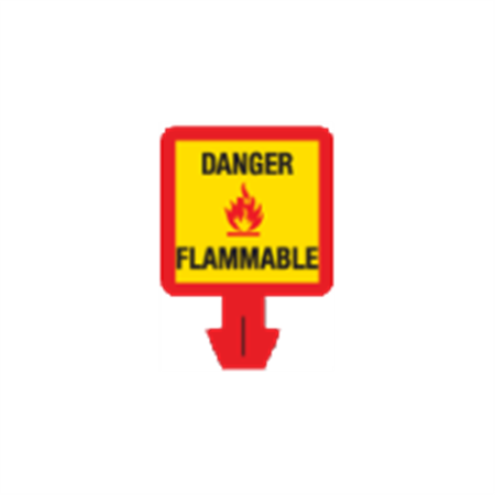 Danger - Flammable Warning Decals