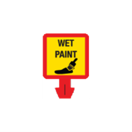 Warning Decal - Wet Paint