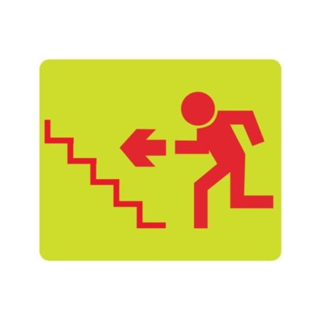 Luminescent (Graphic Stairs Up Left) 10x12 Sign
