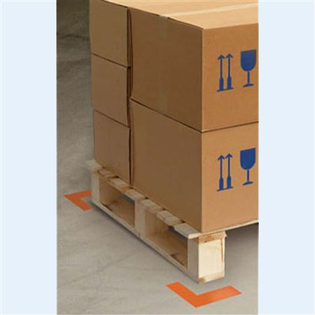 Heavy Duty Floor Tape - Solid/Hatch Angle - 3"