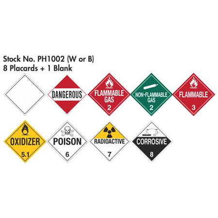 Placard Systems - 8 Legends 1 Blank - Brite Mill Frame