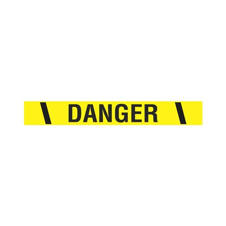 Printed Vinyl Tape - Danger