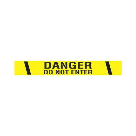 Printed Vinyl Tape - Danger Do Not Enter