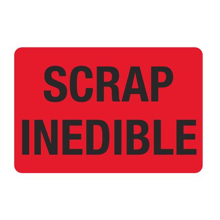 Food Facility Labels - Scrap Inedible