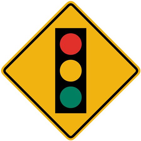 Stop, Slow, Go Graphic Sign 24 x 24