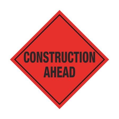 Construction Ahead Sign