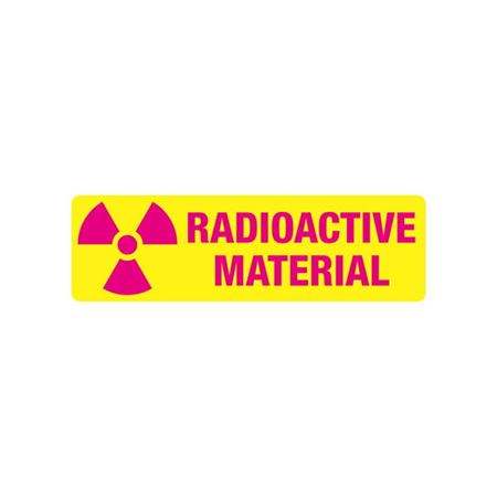 Radioactive Material - Adhesive Vinyl Decal