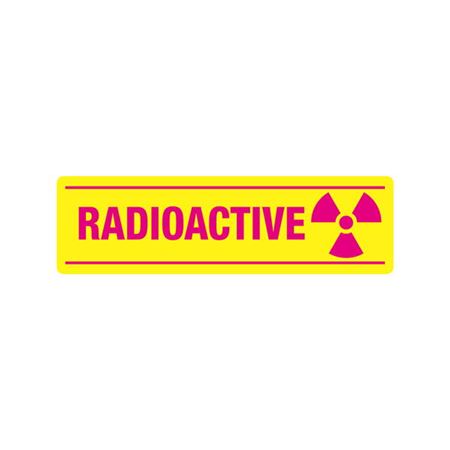 Radioactive - Adhesive Vinyl Decal