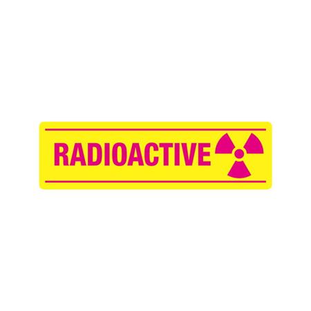 Radioactive - Adhesive Vinyl Decal