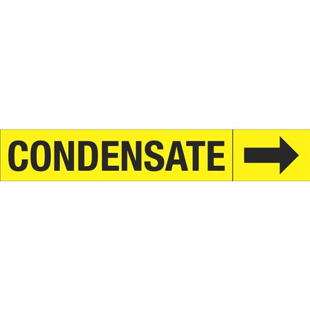 Roll Style Pipe Markers - Condensate