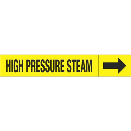 Roll Style Pipe Markers - High Pressure Steam