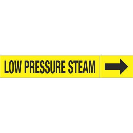 Roll Style Pipe Markers - Low Pressure Steam