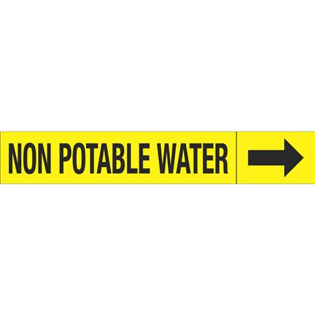 Roll Style Pipe Markers - Non-Potable Water