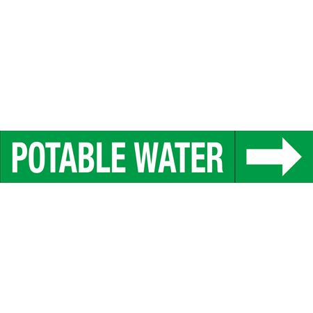 Roll Style Pipe Markers - Potable Water