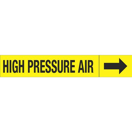 Roll Style Pipe Markers - High Pressure  Air