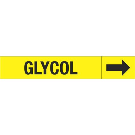 Roll Style Pipe Markers - Glycol