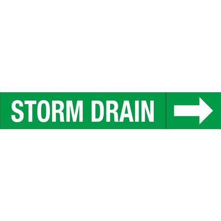Roll Style Pipe Markers - Storm Drain