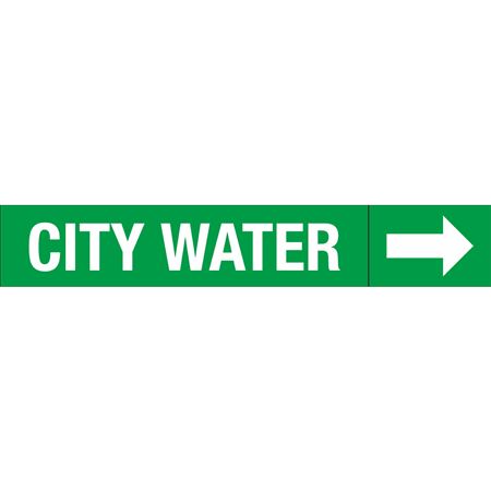 Roll Style Pipe Markers - City Water