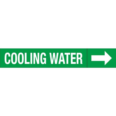 Roll Style Pipe Markers - Cooling Water