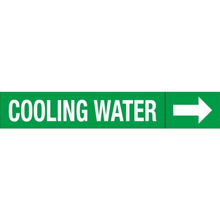 Roll Style Pipe Markers - Cooling Water