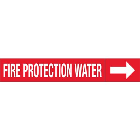 Roll Style Pipe Markers - Fire Protection Water