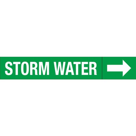 Roll Style Pipe Markers - Storm Water