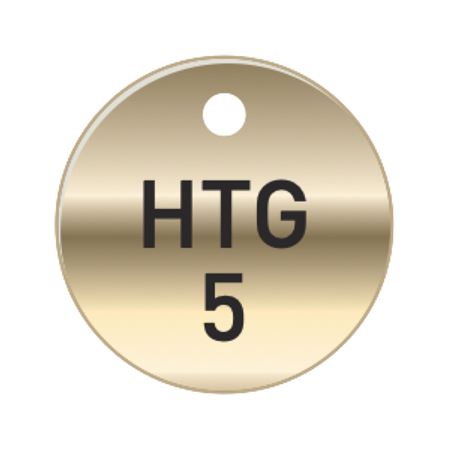 Brass Tags - HTG Heating