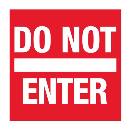 Do Not Enter - Heavy Duty Signcade Medium