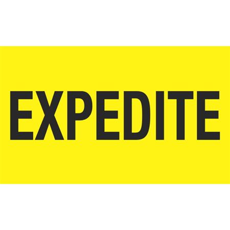 Expedite - Handling Label