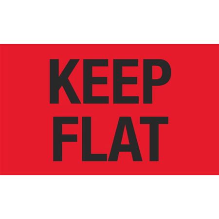 Keep Flat - Handling Label