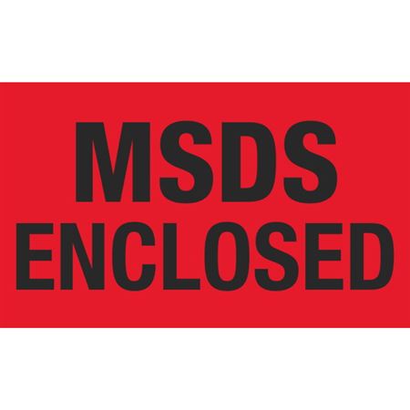 MSDS Enclosed - 3 x 5