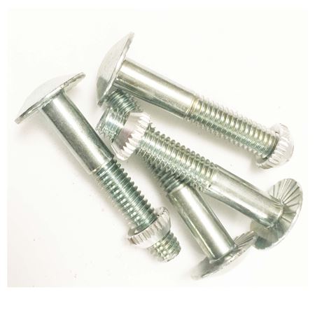 Theft-Resistant Nuts & Bolts - Aluminum - 2" x 5/16"