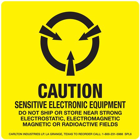 Static Awareness - Sensitive Electronic Equipment