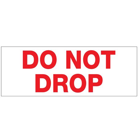 Stock Shipping Tape - Do Not Drop 2" x 110 yds