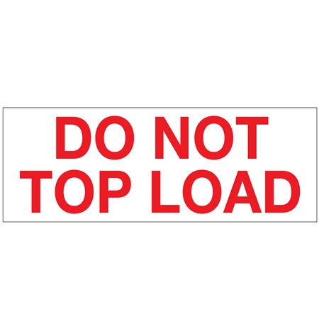 Stock Shipping Tape - Do Not Top Load