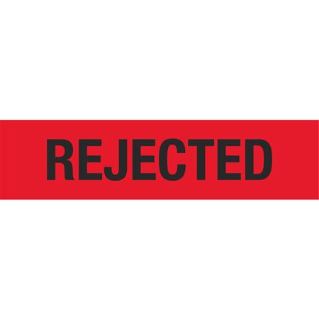 Pallet Tape Adhesive - Rejected