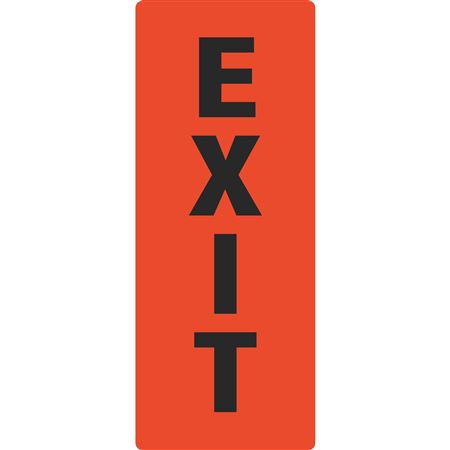 EXIT Barricade Panel with Base