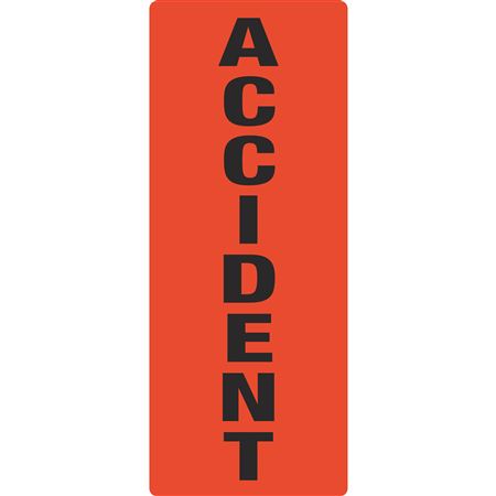 Portable Sign System - Accident 12 x 25 1/2