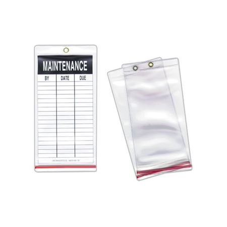 Zip-Lock Vinyl Envelopes - 4 1/2 x 9