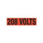 208 Volts Single Electrical Marker - EM1