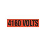 4160 Volts Single Electrical Marker - EM1