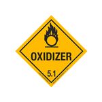 Oxidizer Shipping Label